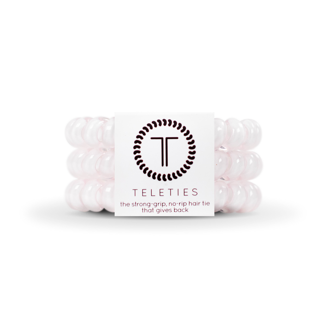 Spiral Hair Coils | Rose Water Pink