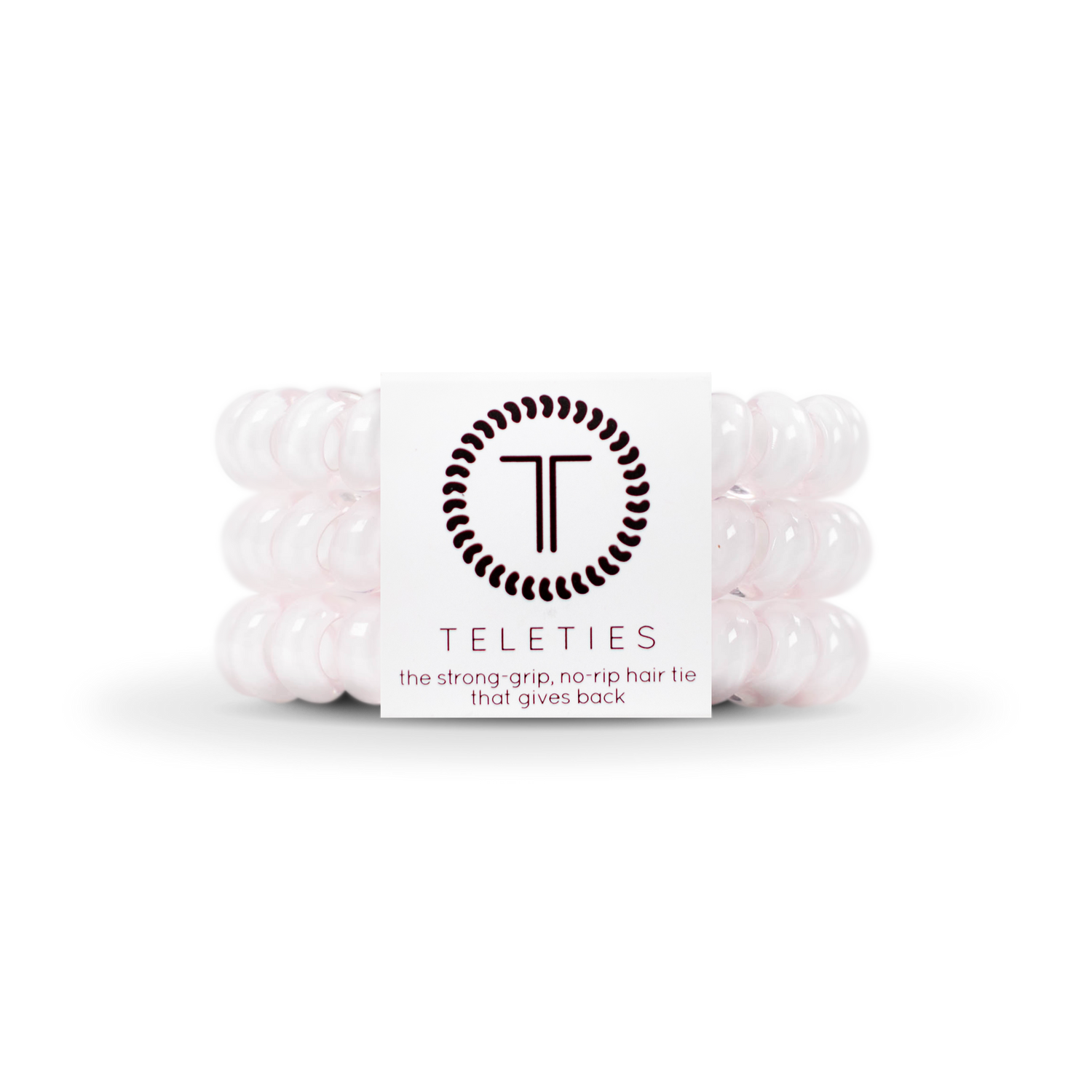 Spiral Hair Coils | Rose Water Pink