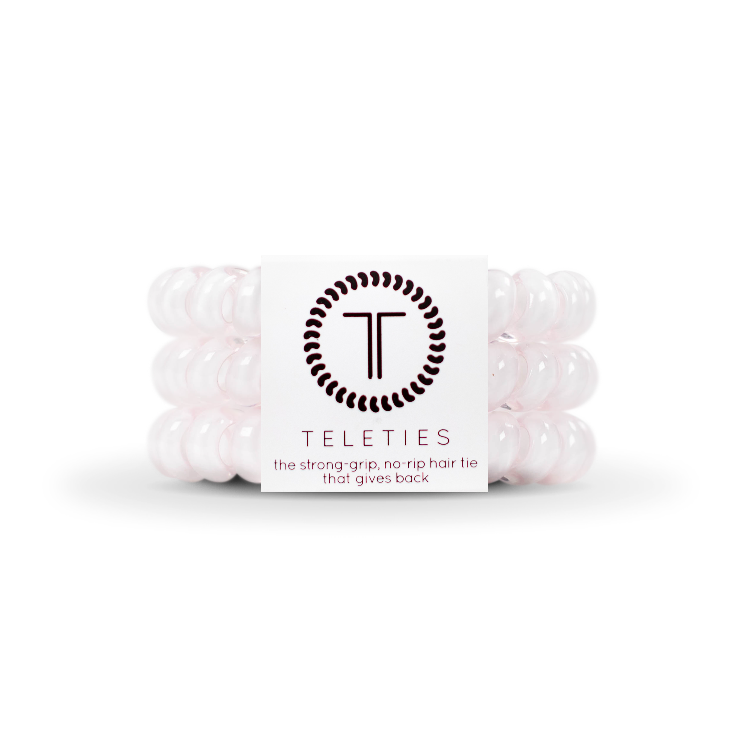 Spiral Hair Coils | Rose Water Pink