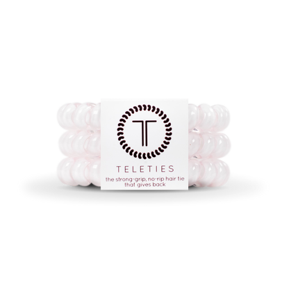 Spiral Hair Coils | Rose Water Pink