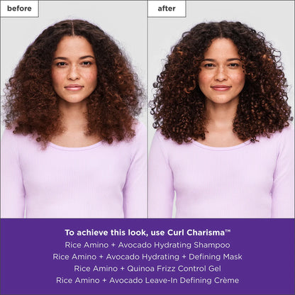 Curl Charisma Rice Amino + Avocado Hydrating Shampoo