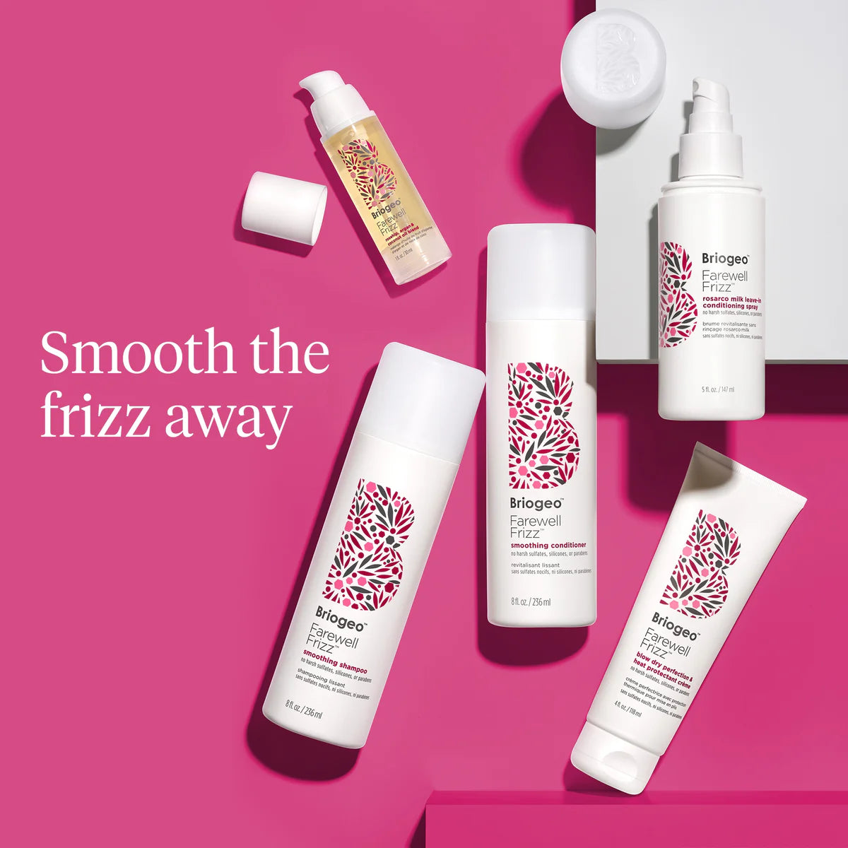 Farewell Frizz Blow Dry Perfection &amp; Heat Protectant Crème