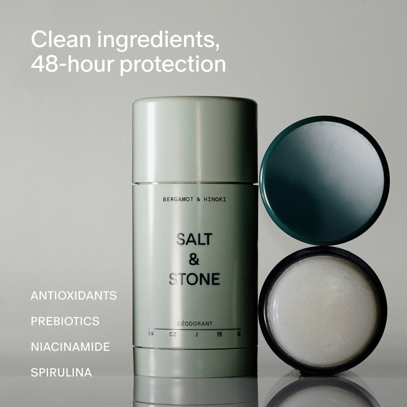 Bergamot &amp; Hinoki Extra-Strength Aluminum-Free Deodorant