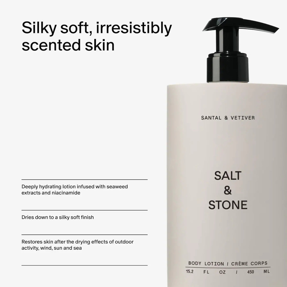 Santal &amp; Vetiver Hydrating Body Lotion with Niacinamide