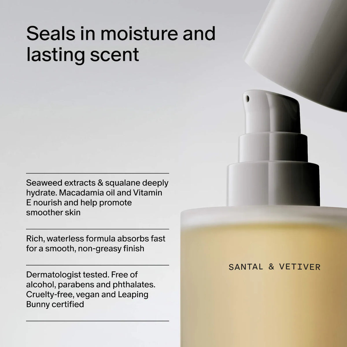 Santal &amp; Vetiver Body Oil