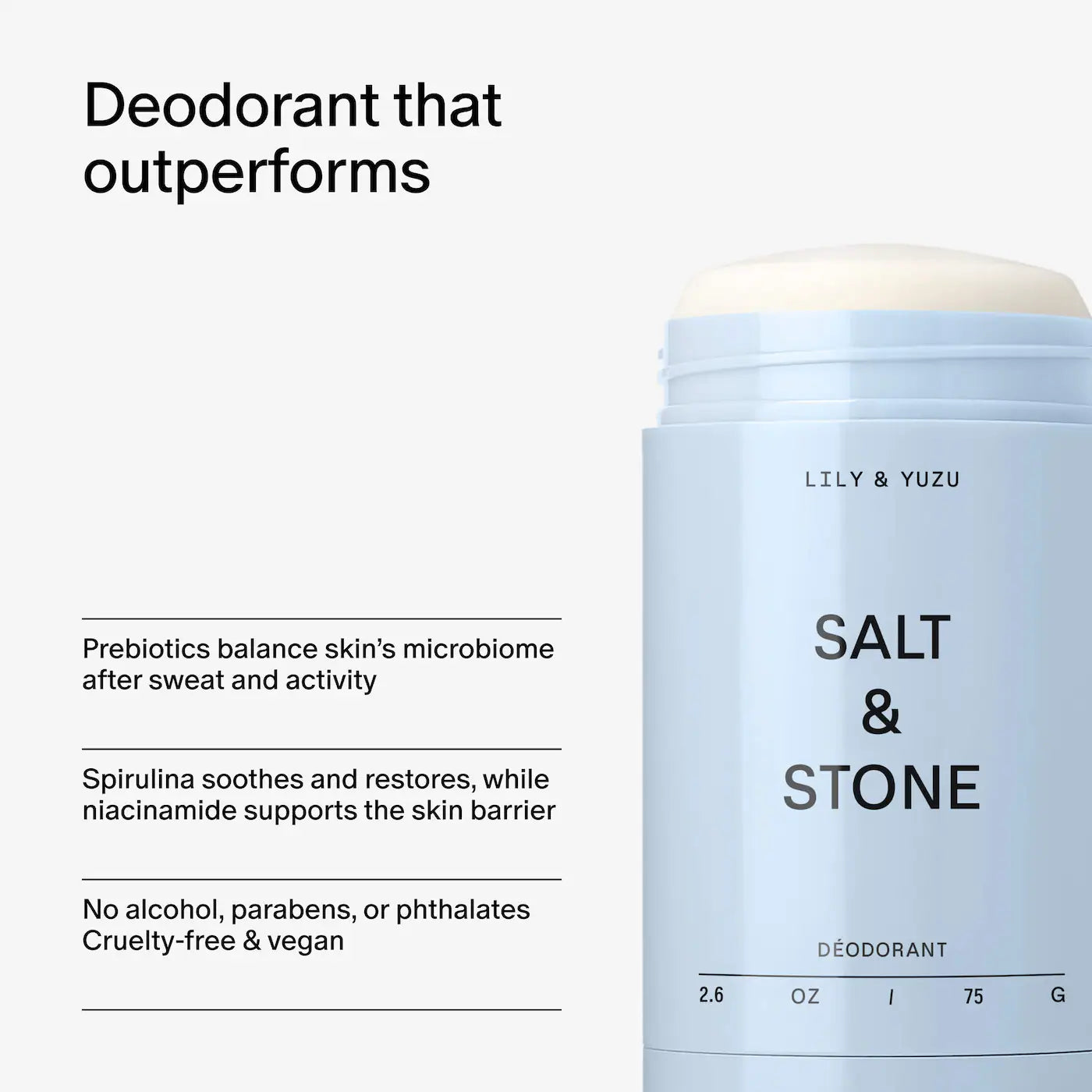 Lily &amp; Yuzu Extra-Strength Aluminum-Free Deodorant
